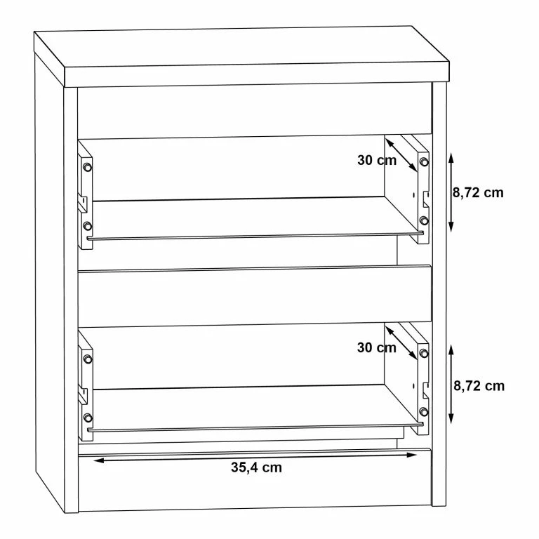 Loftscape Loftscape Commode Optima I – Blanc Mat