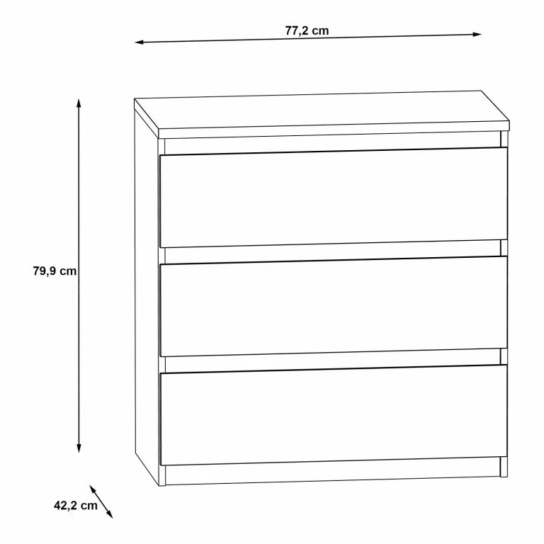 Loftscape Loftscape Commode Optima III – Blanc Mat