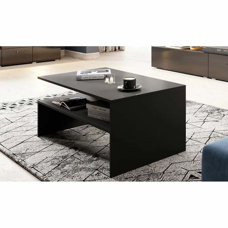 Loftscape Loftscape Table Basse Adschman – Noir Mat