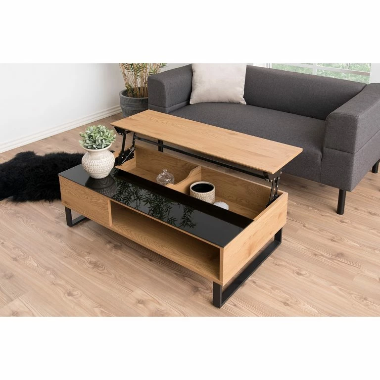 Loftscape Loftscape Table Basse Dahlia – Marron / Noir