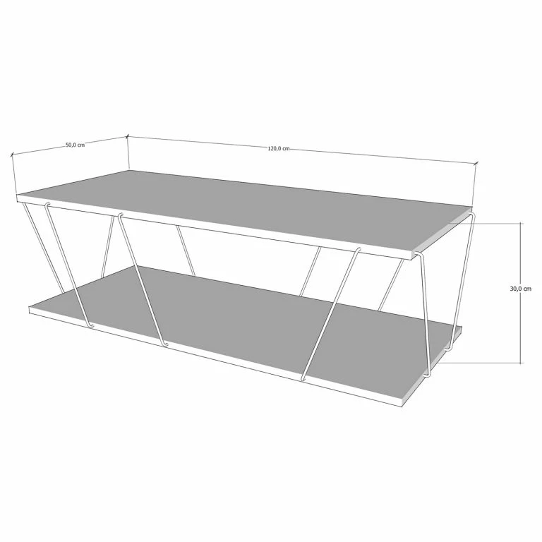 Loftscape Loftscape Table Basse Kaltene – Noir