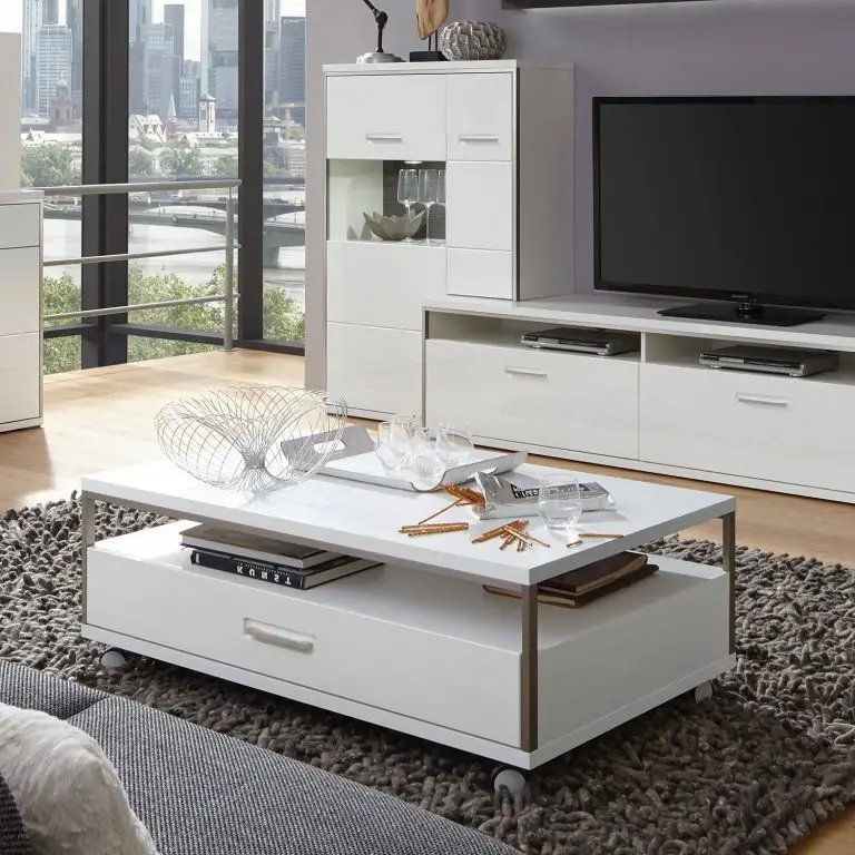 Loftscape Loftscape Table Basse Kushiro – Blanc