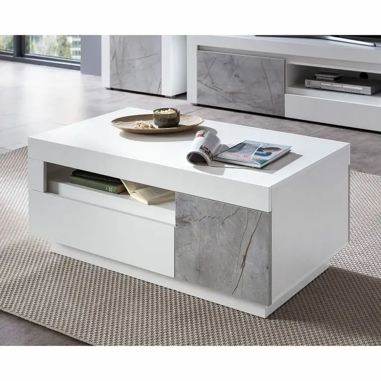 Loftscape Loftscape Table Basse Stonda – Blanc