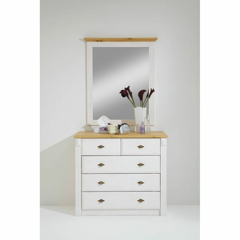 Loftscape Maison Belfort Commode Eva – Blanc / Pin