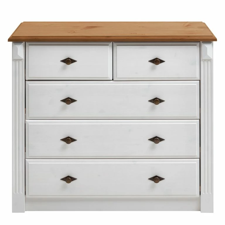 Loftscape Maison Belfort Commode Eva – Blanc / Pin