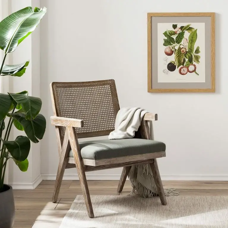 Loftscape Maison Belfort Fauteuil Ruber – Tissu – Gris