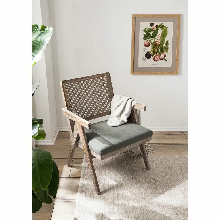 Loftscape Maison Belfort Fauteuil Ruber – Tissu – Gris