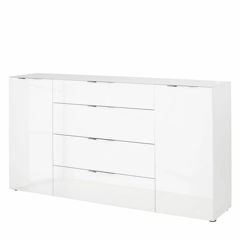 loftscape Maja Möbel Buffet Trend I – Verre – Blanc