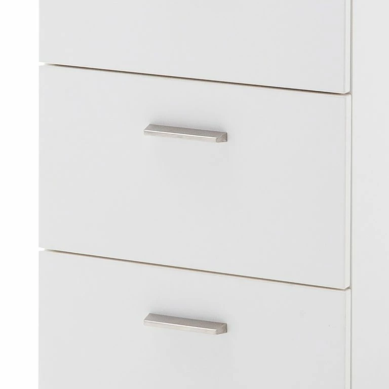 Loftscape Loftscape Meuble à Chaussures Mundai I – Avec éclairage  – Blanc / Imitation Chêne De Wotan