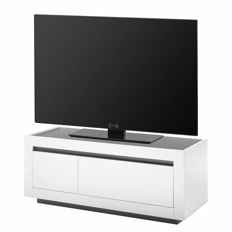 loftscape Loftscape Meuble TV Accra I – Blanc / Anthracite