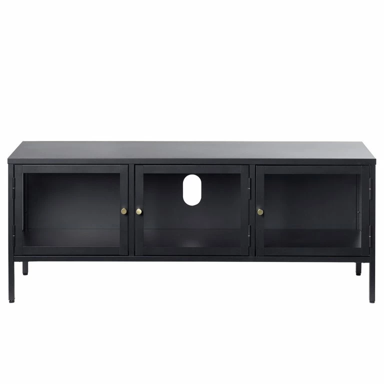 Loftscape Loftscape Meuble TV Angelus – Métal / Verre – Noir