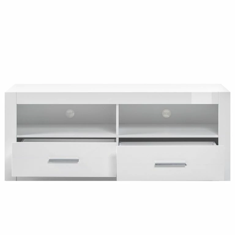 Loftscape Loftscape Meuble TV Bricktown I – Blanc Brillant / Blanc Mat