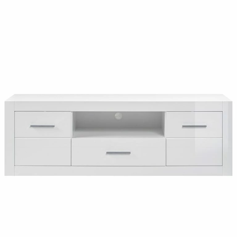 Loftscape Loftscape Meuble TV Bricktown II – Blanc Brillant / Blanc Mat