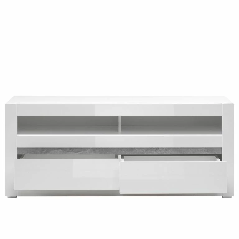 Loftscape Loftscape Meuble TV Cape Ann I – Blanc Brillant / Blanc Mat