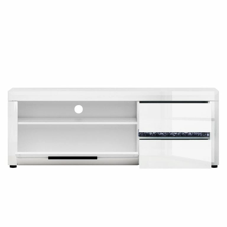 Loftscape Loftscape Meuble TV Charnocks I – Blanc Brillant / Blanc