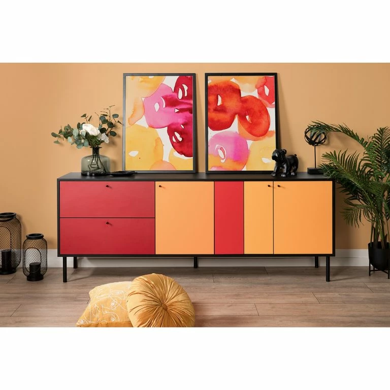 Loftscape Loftscape Meuble TV Modern Art – Multicolore