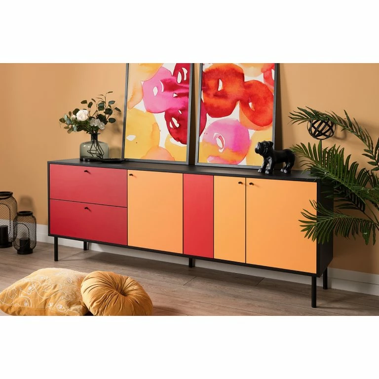 Loftscape Loftscape Meuble TV Modern Art – Multicolore