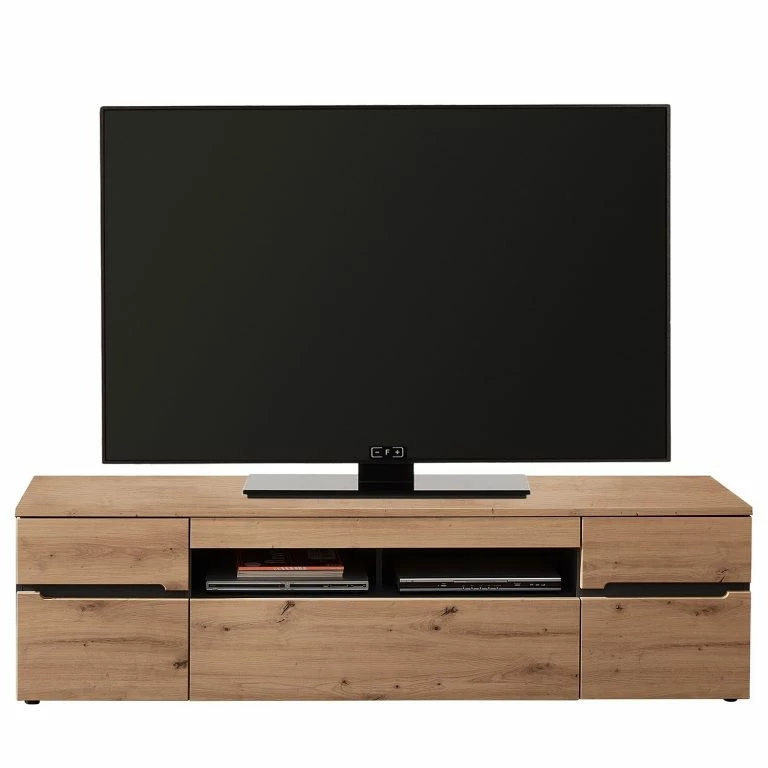 loftscape Loftscape Meuble TV Moosic – Imitation chêne artisan / Graphite