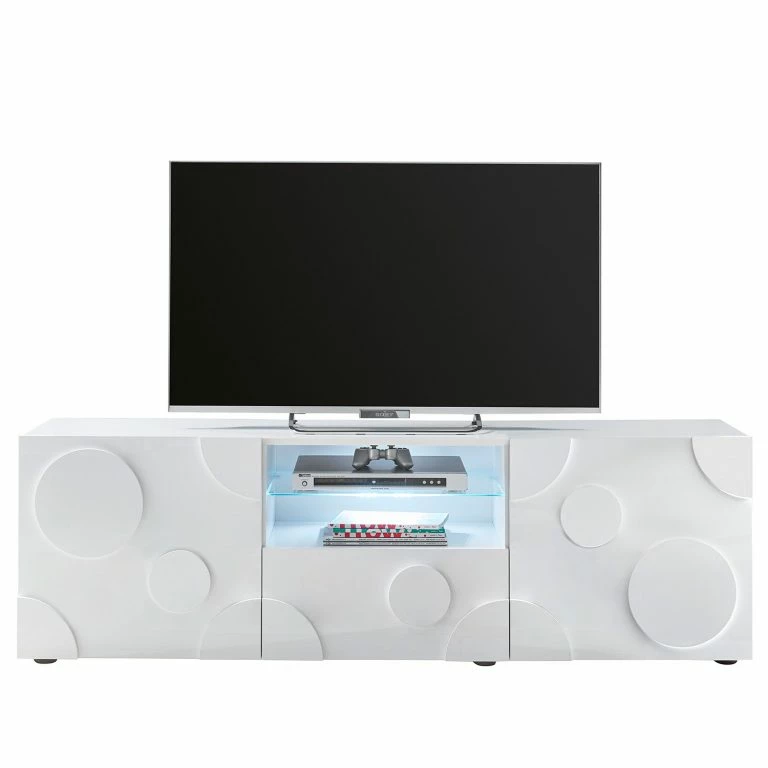 loftscape Loftscape Meuble TV Roubia II – Blanc brillant