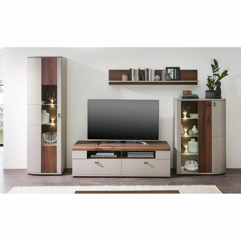 Loftscape Loftscape Meuble TV Saida I – Cachemire / Imitation Noyer