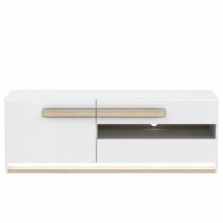 Loftscape Loftscape Meuble TV Toscana II – Éclairage Inclus – Imitation Chêne De Sonoma