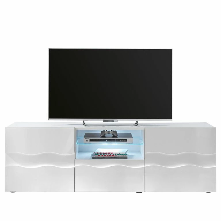loftscape Loftscape Meuble TV Wellston II – Blanc brillant