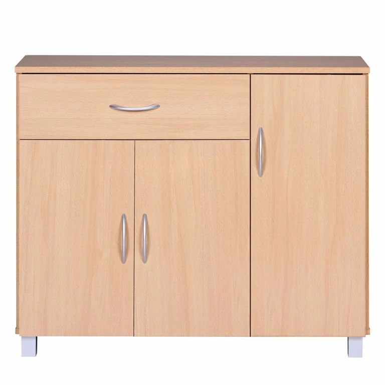 Loftscape Mooved Commode Colona I – Imitation Hêtre