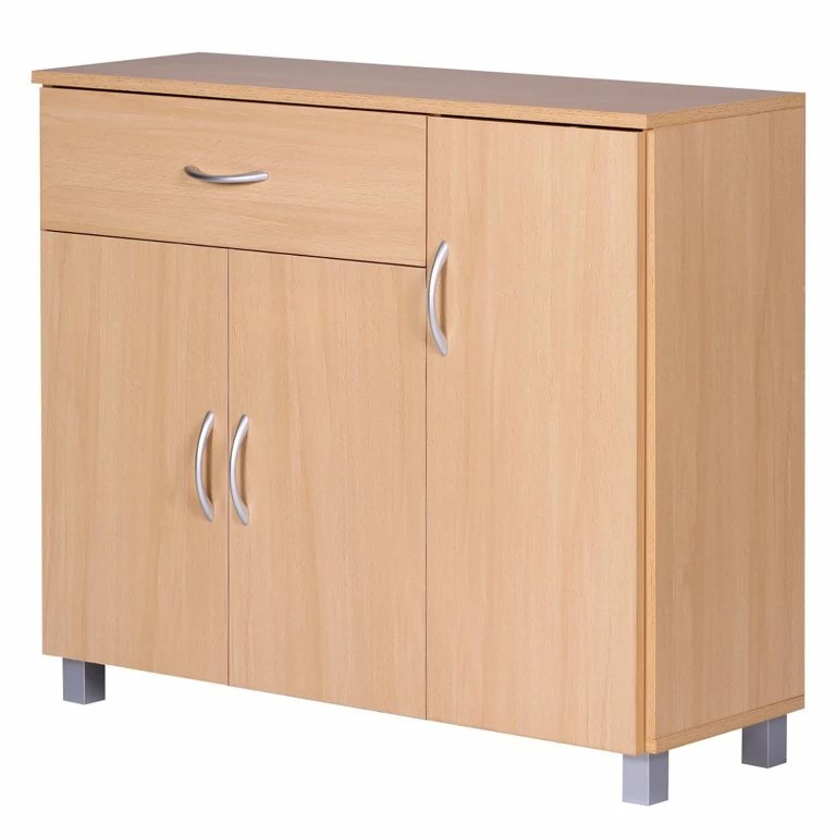 Loftscape Mooved Commode Colona I – Imitation Hêtre