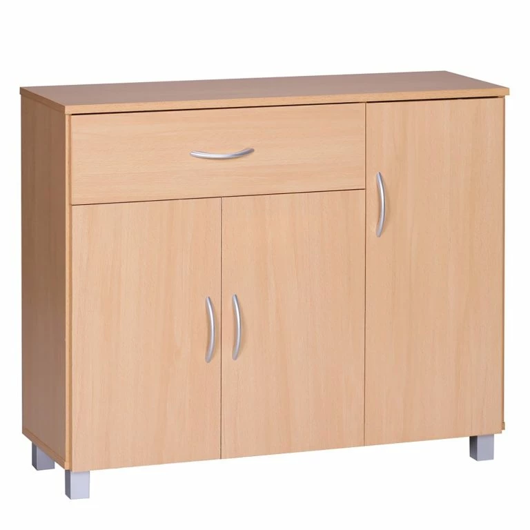 loftscape Mooved Commode Colona I – Imitation hêtre