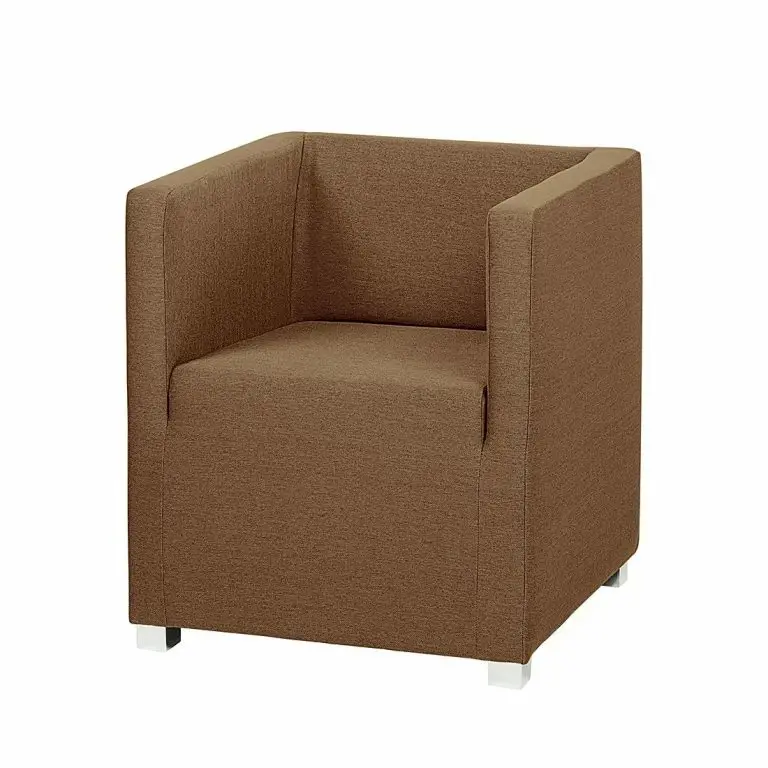 loftscape Mooved Fauteuil Carmen – Tissu marron doré