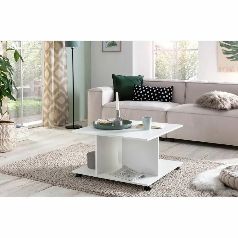 Loftscape Mooved Table Basse Beal IV – Blanc