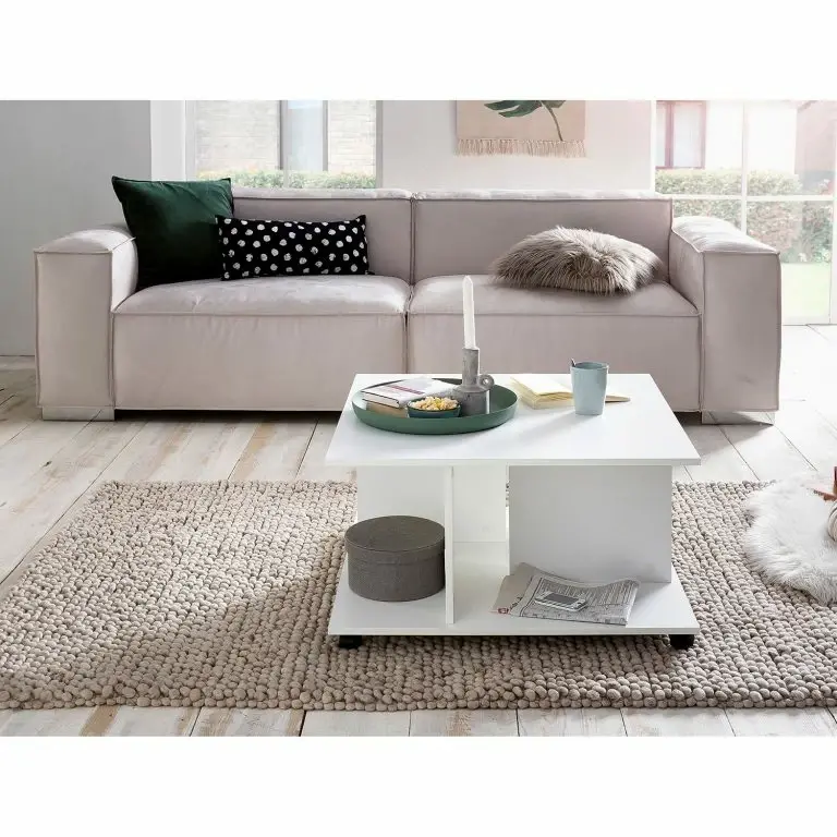 Loftscape Mooved Table Basse Beal IV – Blanc