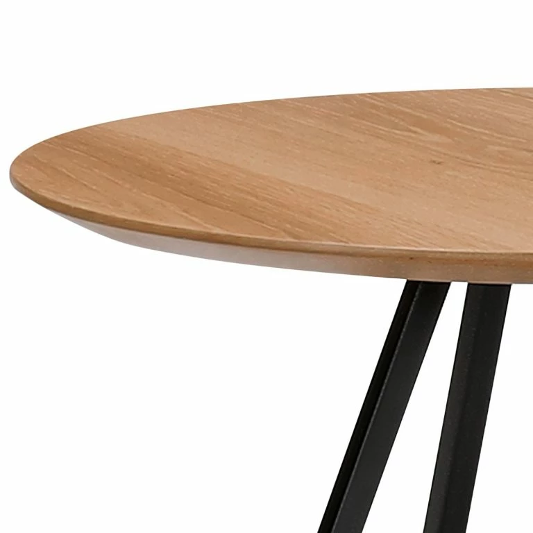 Loftscape Mørteens Bout De Canapé Tinki – Chêne/Noir