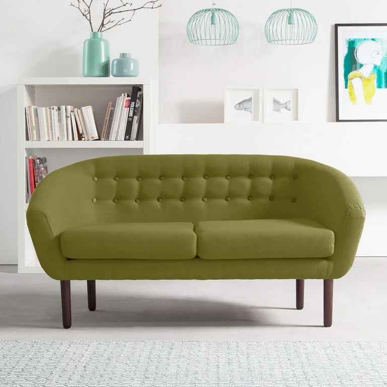 Loftscape Mørteens Canapé Anna (2 Places) – Vert Olive