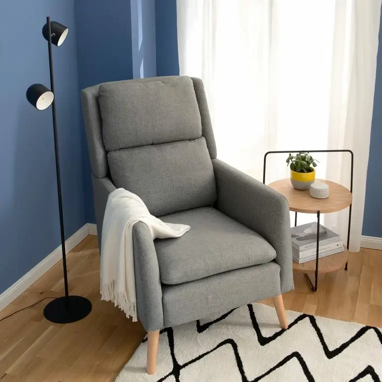 Loftscape Mørteens Fauteui Goor – Tissu – Gris