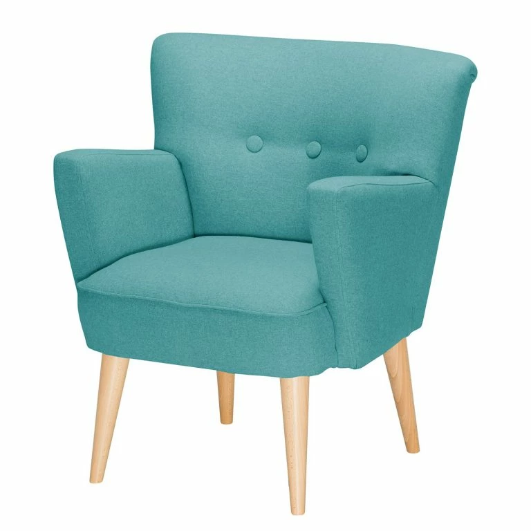 loftscape Mørteens Fauteuil Bauro II – Turquoise