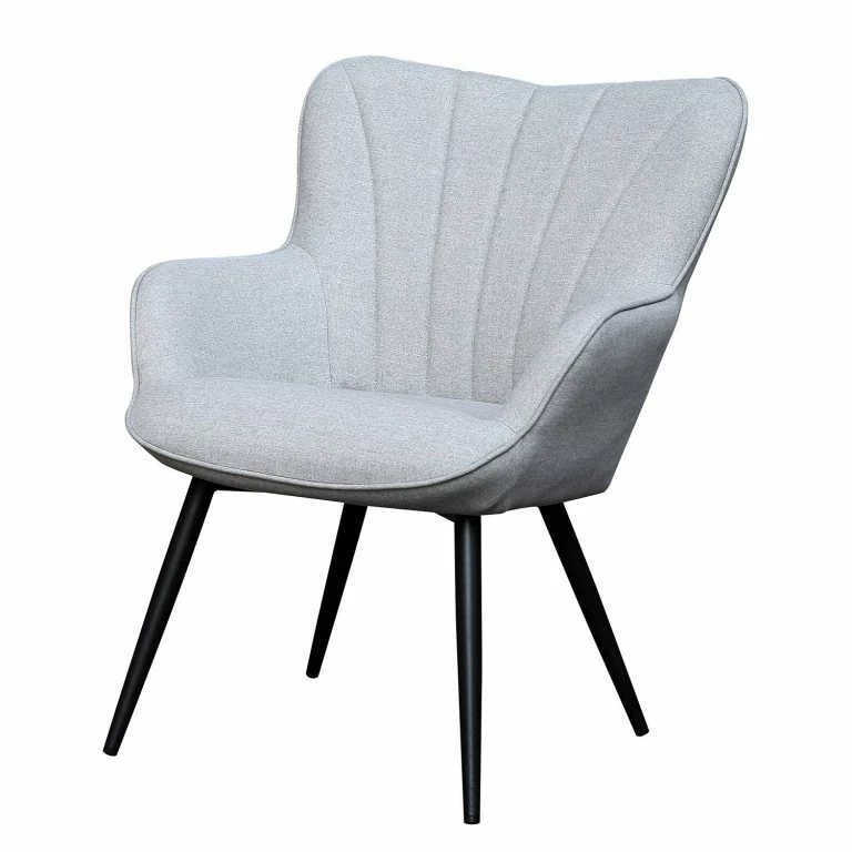loftscape Mørteens Fauteuil Boltby II – Tissu – Gris