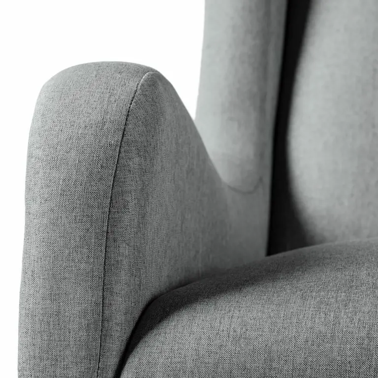 Loftscape Mørteens Fauteuil Emly – Tissu – Gris