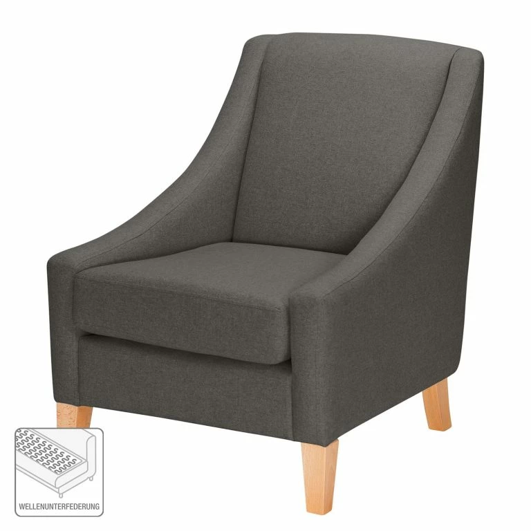 Loftscape Mørteens Fauteuil Gin Gin – Gris Foncé