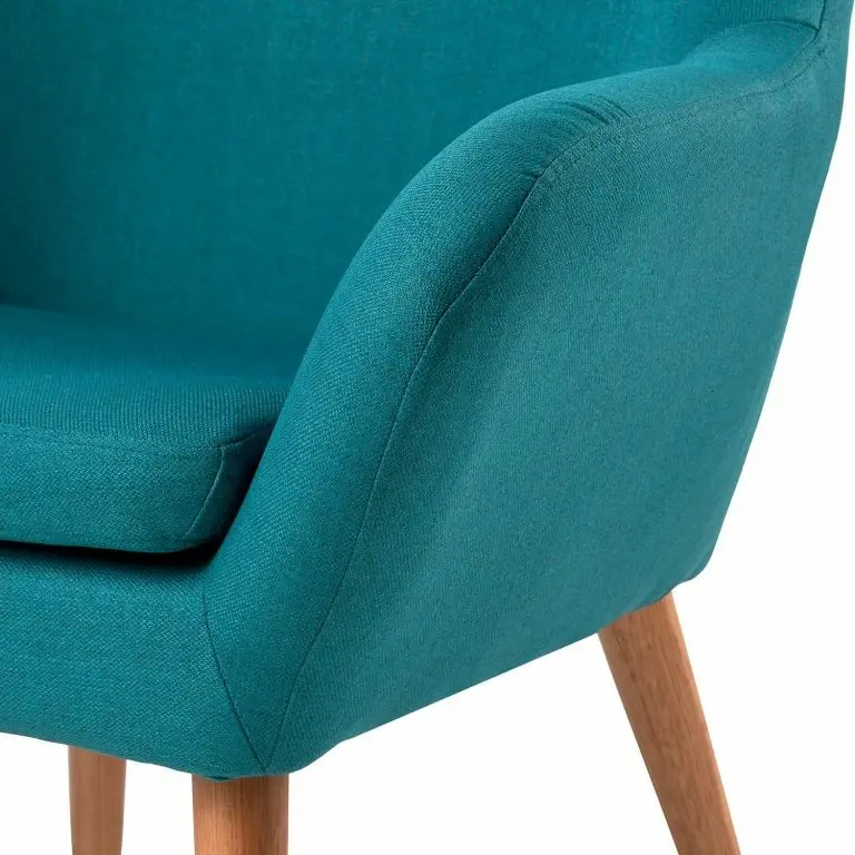 Loftscape Mørteens Fauteuil Jenks – Bleu Pétrole