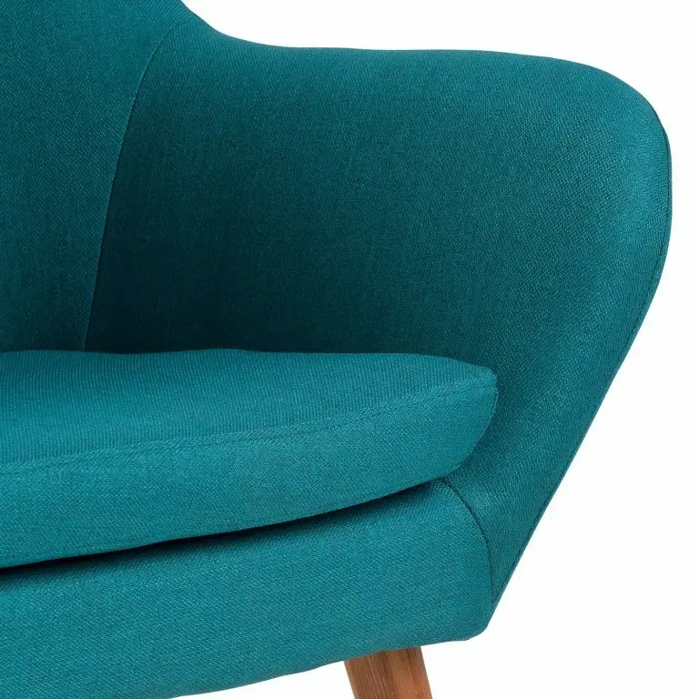 Loftscape Mørteens Fauteuil Jenks – Bleu Pétrole