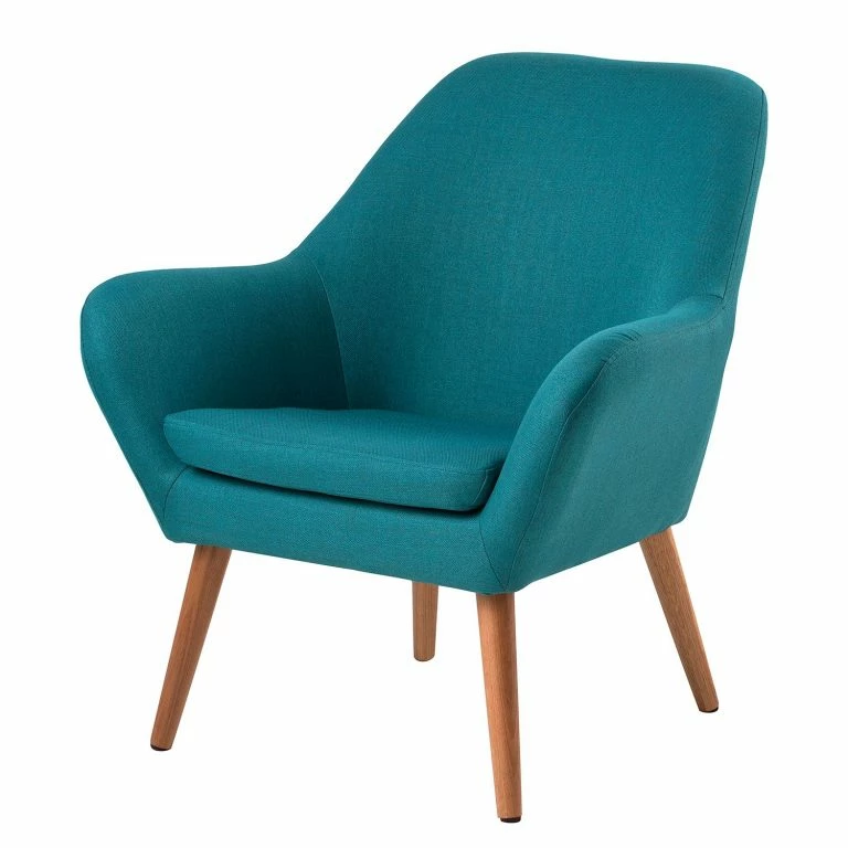 loftscape Mørteens Fauteuil Jenks – Bleu pétrole