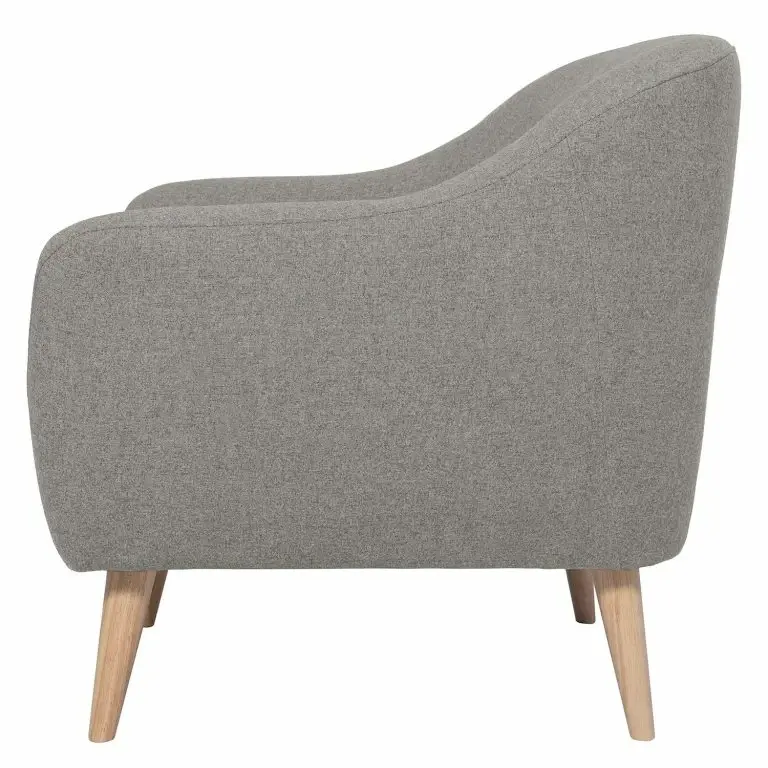 Loftscape Mørteens Fauteuil Lamia – Tissu – Gris