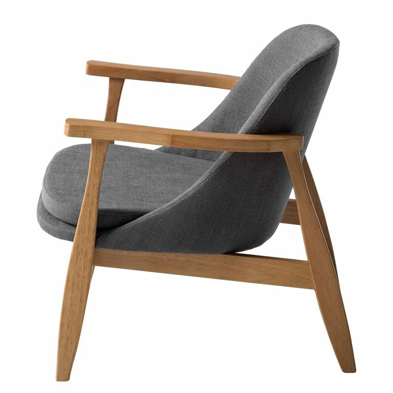 Loftscape Mørteens Fauteuil Londo – Tissu – Gris