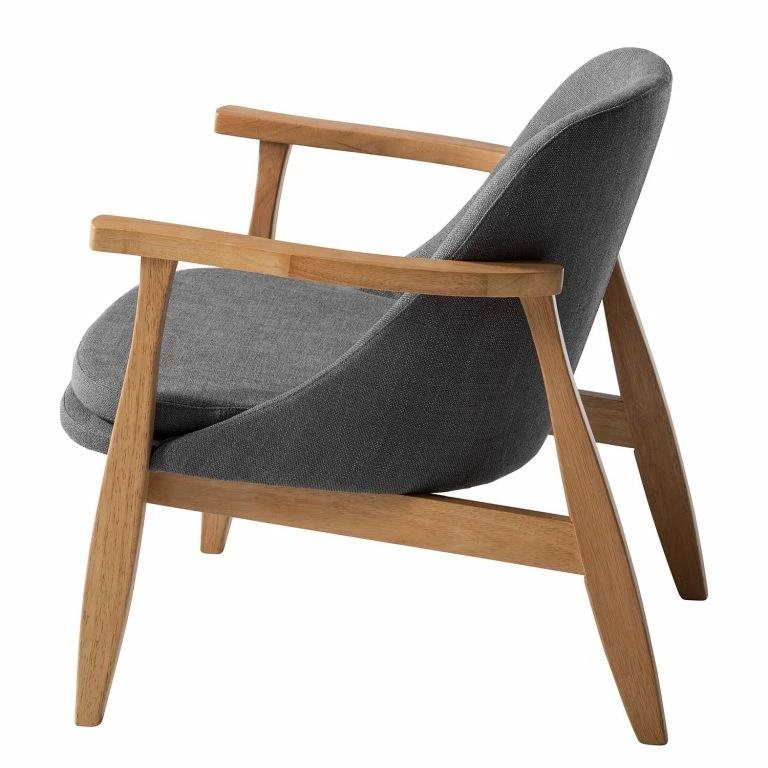 Loftscape Mørteens Fauteuil Londo – Tissu – Gris
