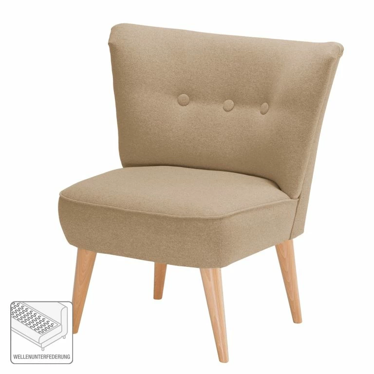 Loftscape Mørteens Fauteuil Panti – Beige Chaud