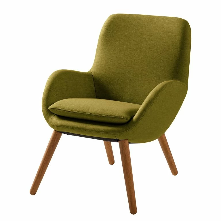 loftscape Mørteens Fauteuil Ullava II – Jaune olive