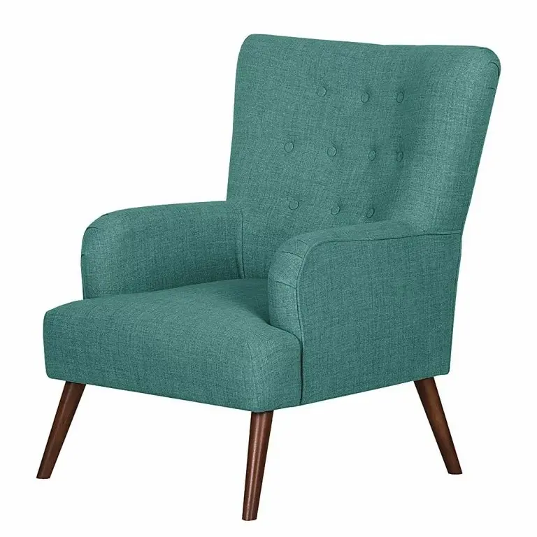loftscape Mørteens Fauteuil Wynford – Bleu pétrole