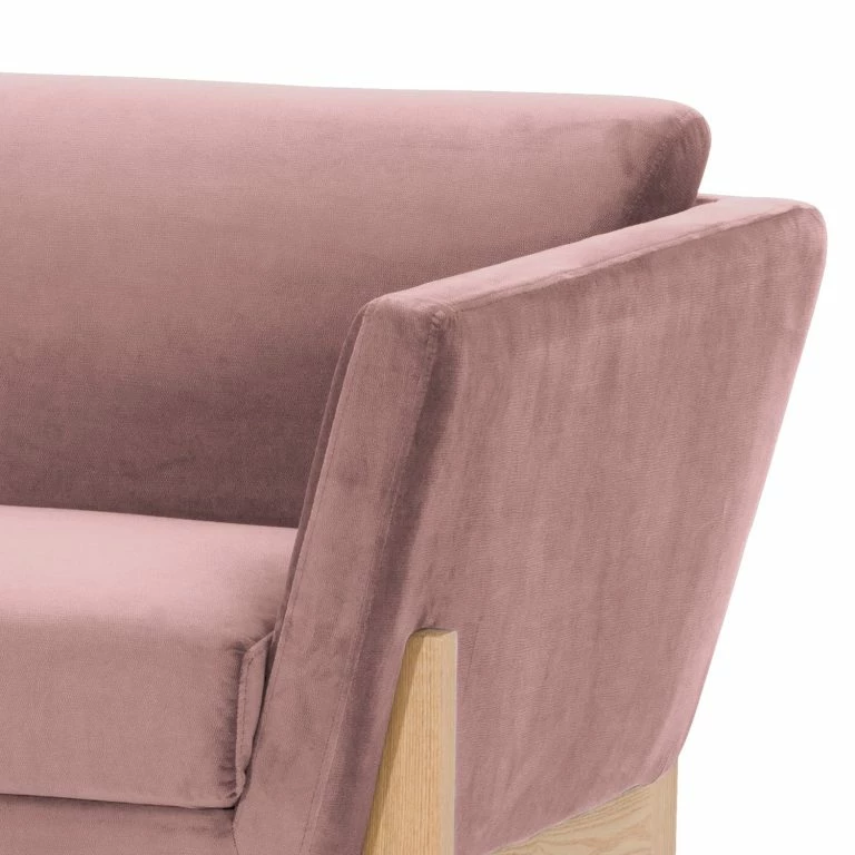 Loftscape Mørteens Sofa Biel (3-Sitzer) – Mauve