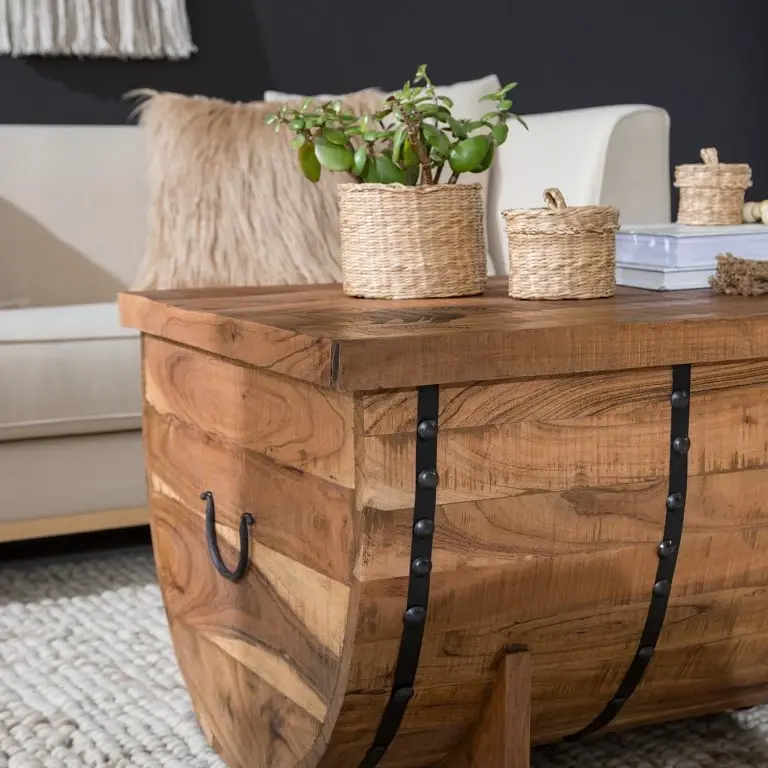 Loftscape Naturoo Coffre Conkin – Acacia Massif